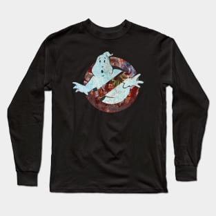 Retro Ghostbuster Long Sleeve T-Shirt